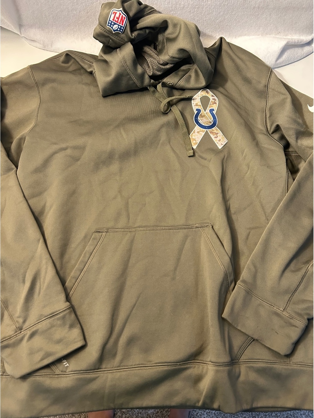 NFL Nike Colts Military Hoodie